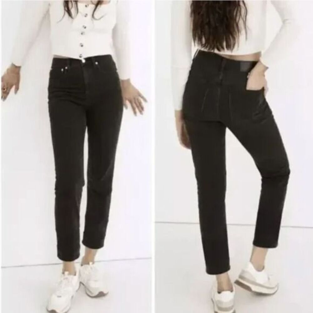 NEW Madewell‎ Classic Straight Jeans in Lunar Wash, 37